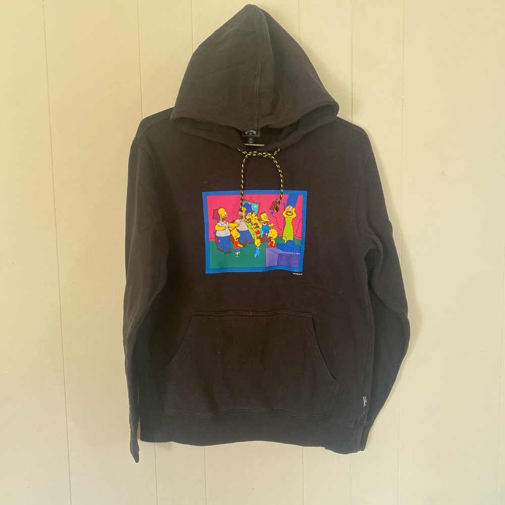 black the simpsons hoodie